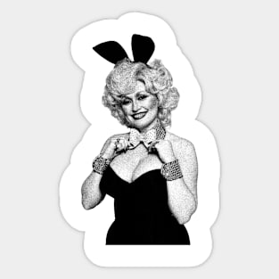 Dolly Parton Retro Sticker